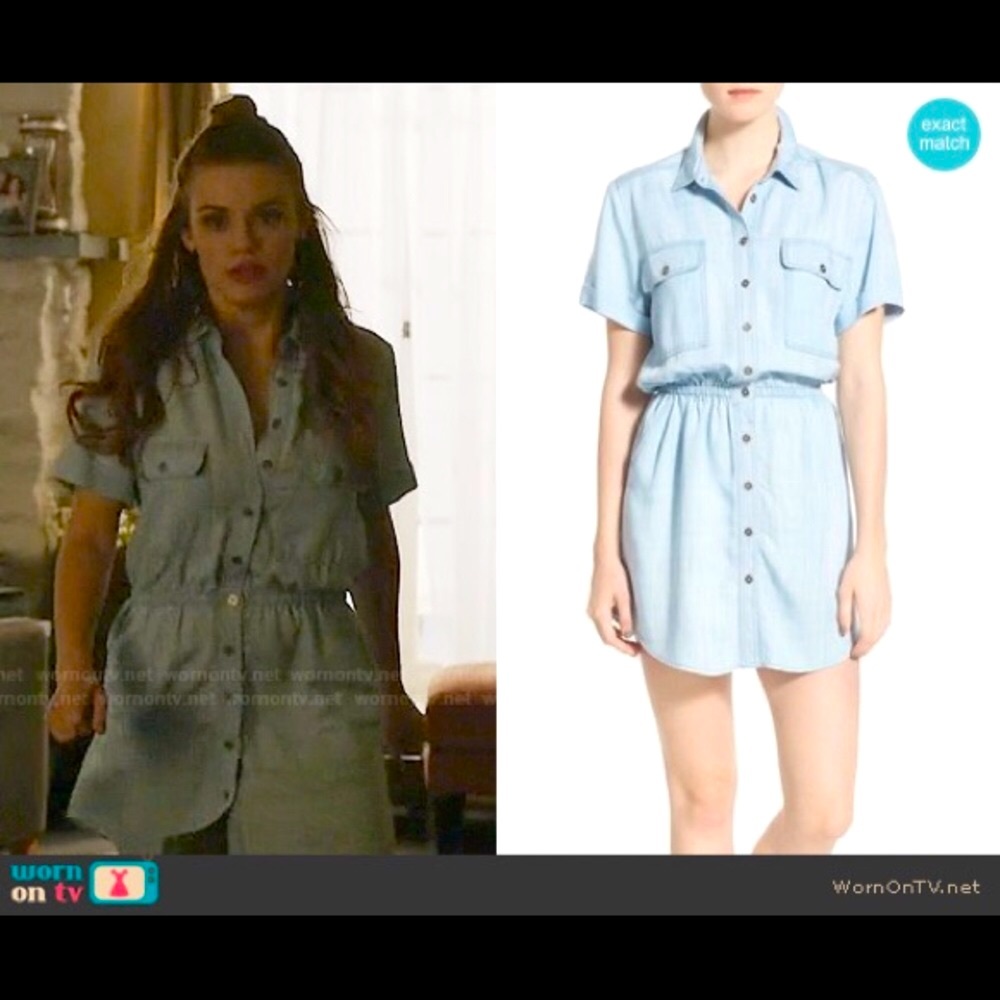 ASO Lydia Martin BP Chambray Dress